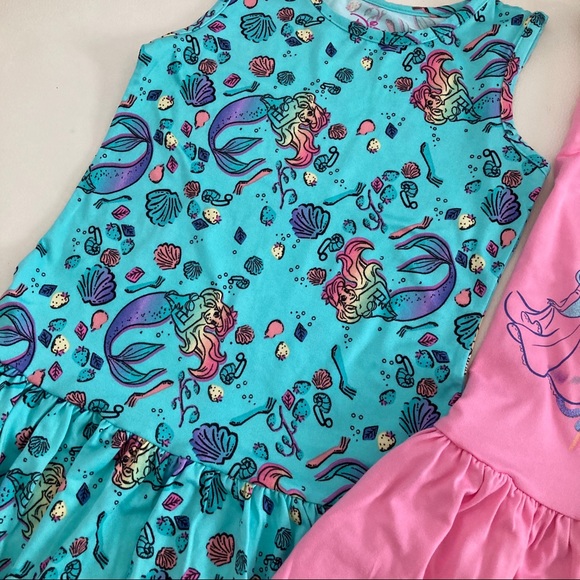 Disney Ariel Mermaid 🧜‍♀️ ultra soft dresses 2148 - Picture 6 of 7